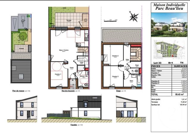Agrandir la photo Maison à vendre - 4 pièces - 89,45 m2 - Le Mans - 72 - PAYS-DE-LOIRE